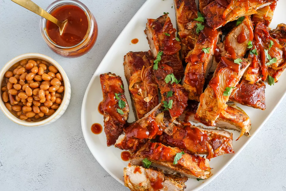 Baked Barbecued Country-Style Ribs